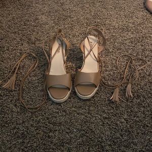 Just Fab Espadrille Wedges